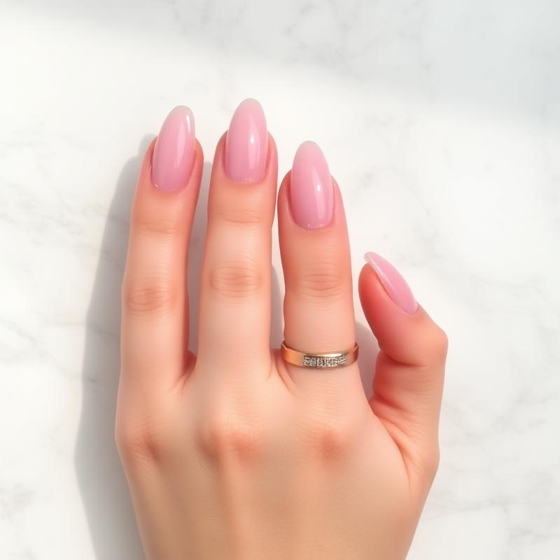 Alongamento Almond Glow
